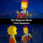 The Simpsons Movie mistake picture