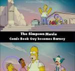 The Simpsons Movie mistake picture