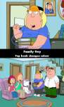 Family Guy mistake picture