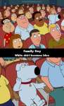 Family Guy mistake picture