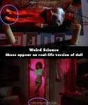 Weird Science mistake picture