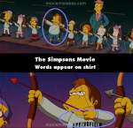 The Simpsons Movie mistake picture