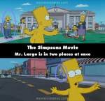 The Simpsons Movie mistake picture