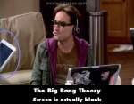 The Big Bang Theory mistake picture