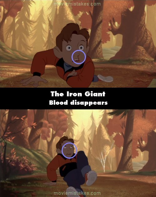 The Iron Giant mistake picture