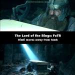 The Lord of the Rings: The Fellowship of the Ring mistake picture