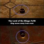 The Lord of the Rings: The Fellowship of the Ring mistake picture