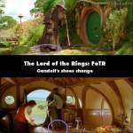 The Lord of the Rings: The Fellowship of the Ring mistake picture