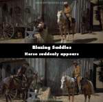 Blazing Saddles mistake picture