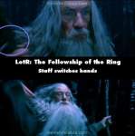 The Lord of the Rings: The Fellowship of the Ring mistake picture