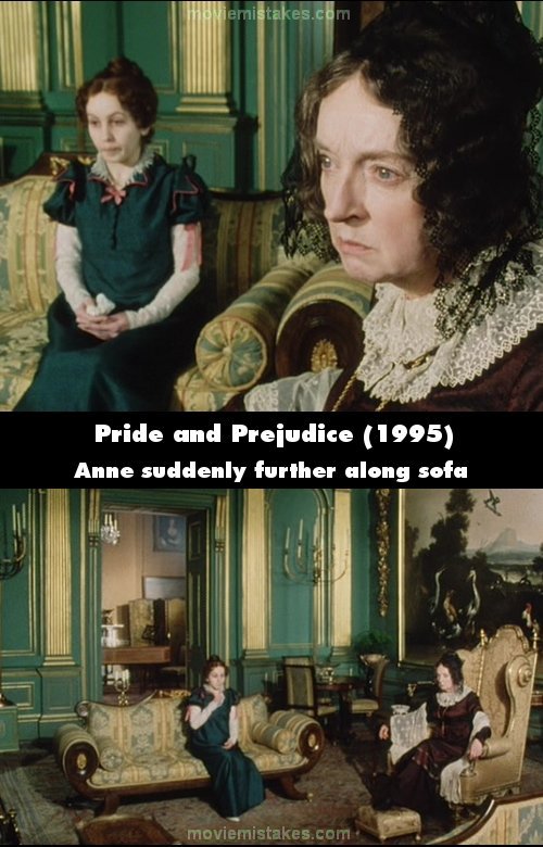 Pride and Prejudice mistake picture