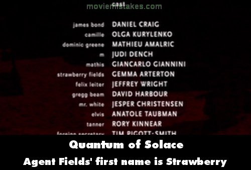 Quantum of Solace trivia picture