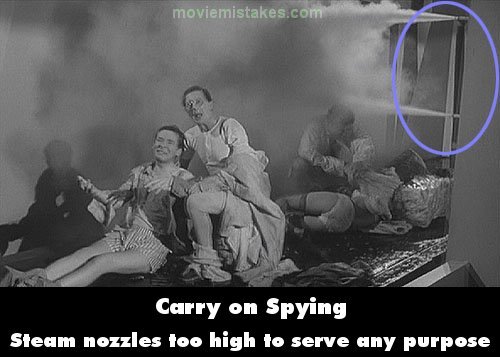 Carry on Spying mistake picture
