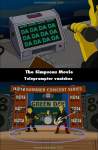 The Simpsons Movie mistake picture