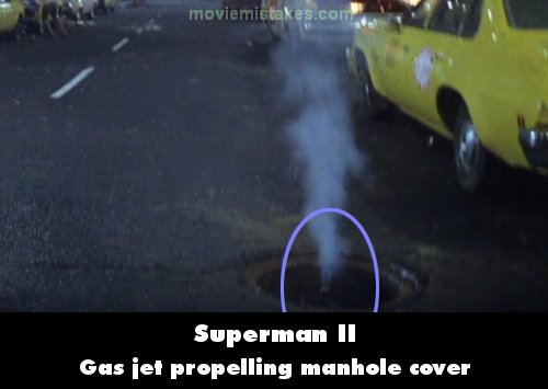 Superman II mistake picture