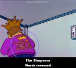 The Simpsons mistake picture