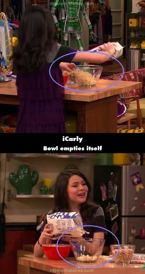 iCarly mistake picture