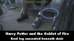Harry Potter and the Goblet of Fire mistake picture