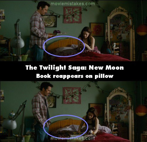 The Twilight Saga: New Moon mistake picture