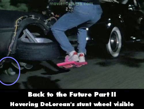 Back to the Future Part II mistake picture