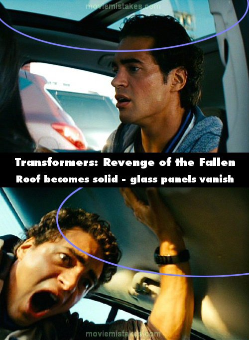 Transformers: Revenge of the Fallen mistake picture