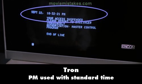 Tron mistake picture