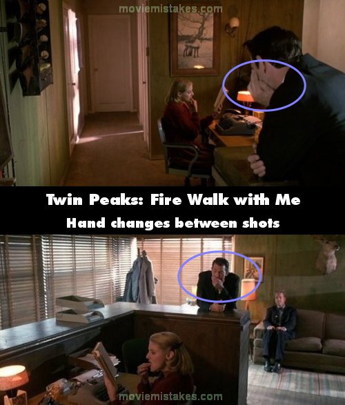 Twin Peaks: Fire Walk with Me mistake picture