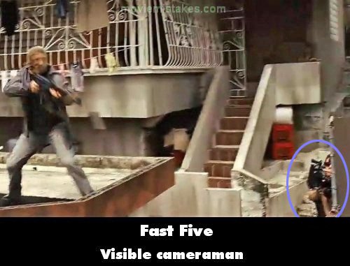 Fast Five mistake picture