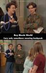 Boy Meets World mistake picture