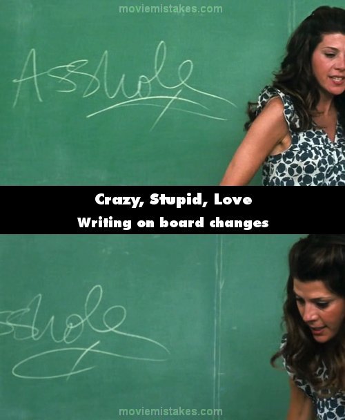 Crazy, Stupid, Love mistake picture