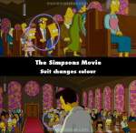 The Simpsons Movie mistake picture