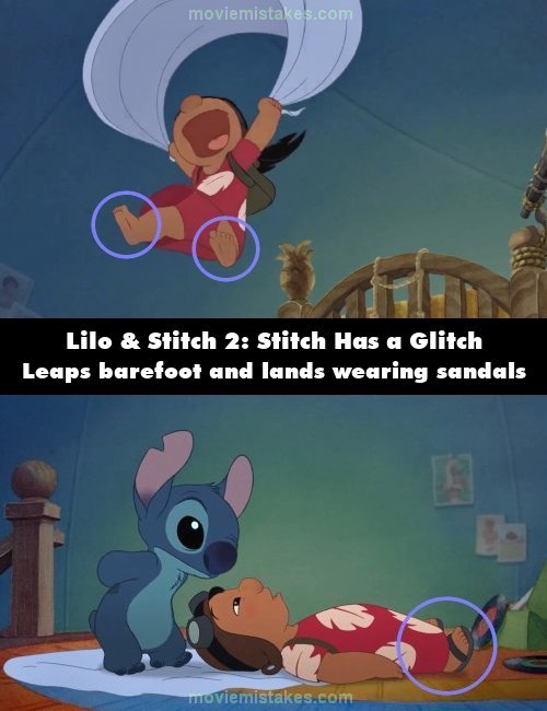 Lilo & Stitch 2: Stitch Has a Glitch mistake picture