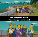 The Simpsons Movie mistake picture