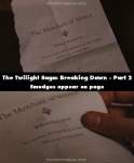 The Twilight Saga: Breaking Dawn - Part 2 mistake picture
