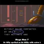 Mega Man 7 mistake picture