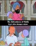 The Adventures of Tintin mistake picture