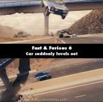 Fast & Furious 6 mistake picture