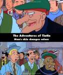 The Adventures of Tintin mistake picture
