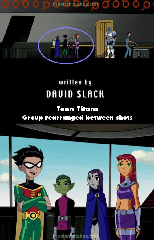 Teen Titans mistake picture