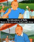 The Adventures of Tintin mistake picture