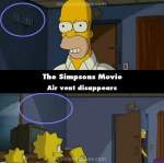 The Simpsons Movie mistake picture