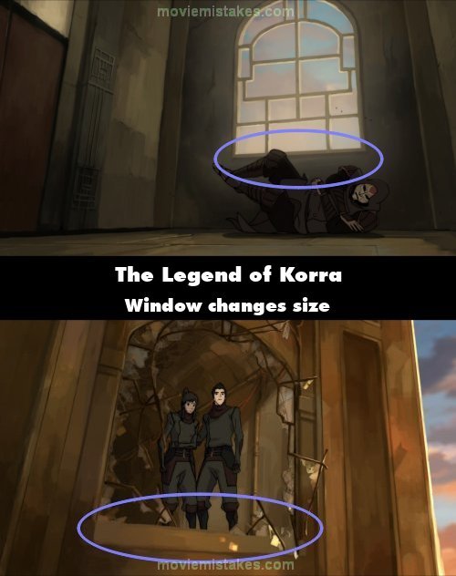 The Legend of Korra mistake picture