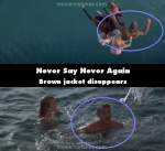 Never Say Never Again mistake picture