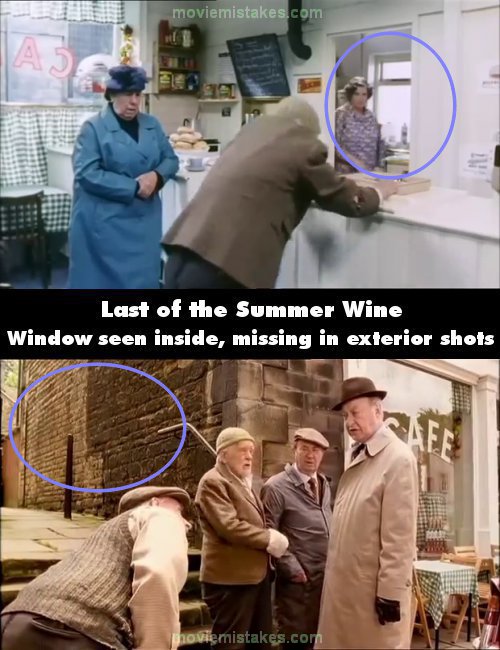 Last of the Summer Wine mistake picture