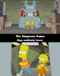 The Simpsons Game mistake picture