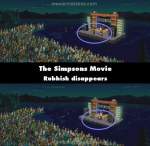 The Simpsons Movie mistake picture
