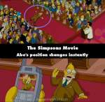 The Simpsons Movie mistake picture