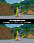 The Simpsons Game mistake picture