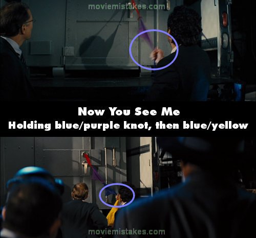 Now You See Me mistake picture