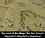 The Lord of the Rings: The Two Towers mistake picture